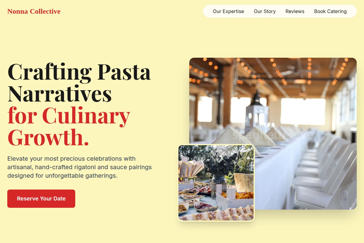 rigatoni Catering