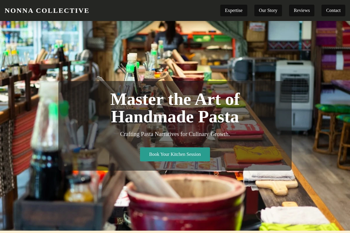 pasta Cooking Class