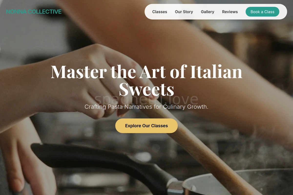 dolci Cooking Class