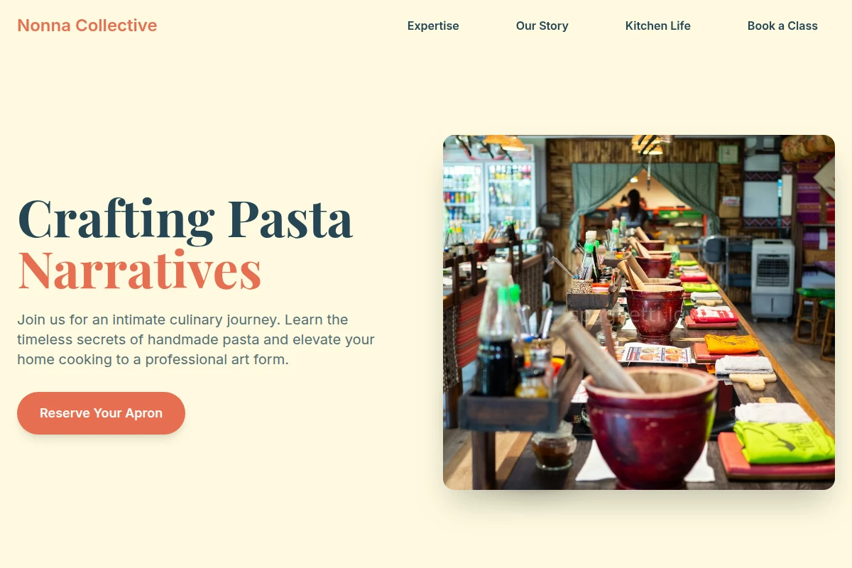 simmer Cooking Class