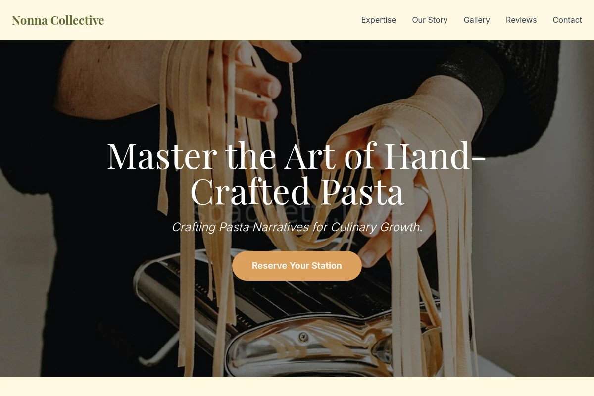 fusilli Cooking Class