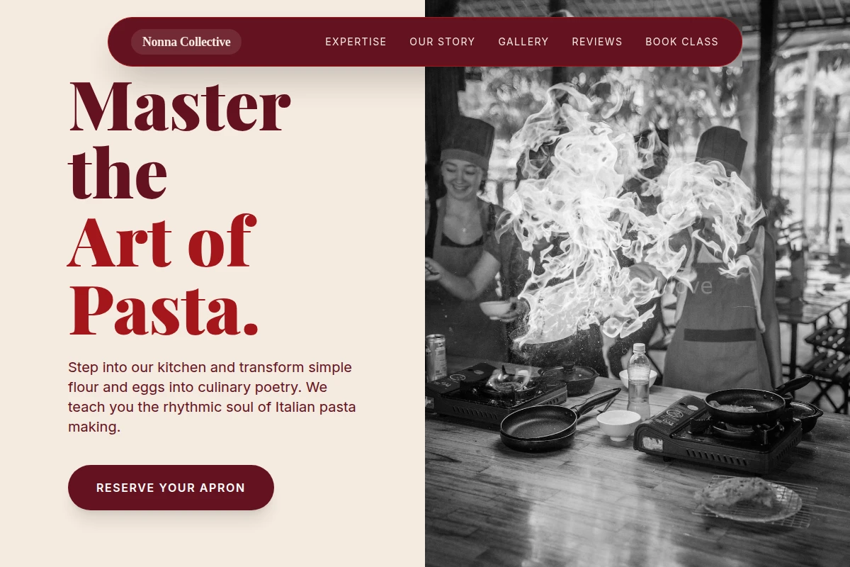 fusilli Cooking Class