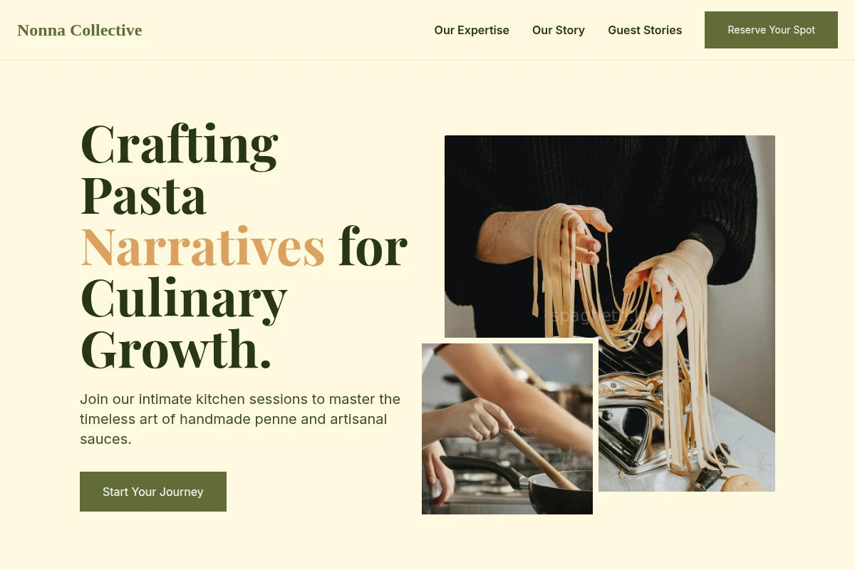 penne Cooking Class