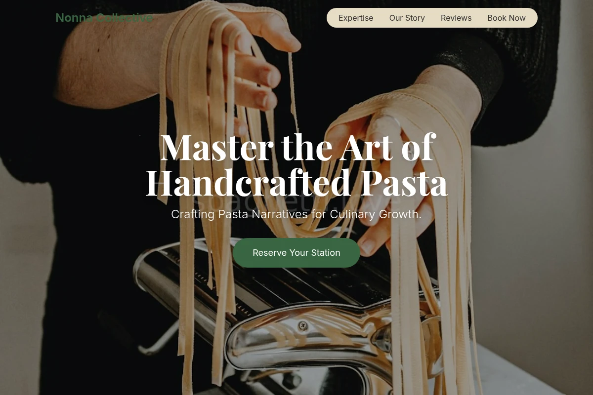 pasta Cooking Class