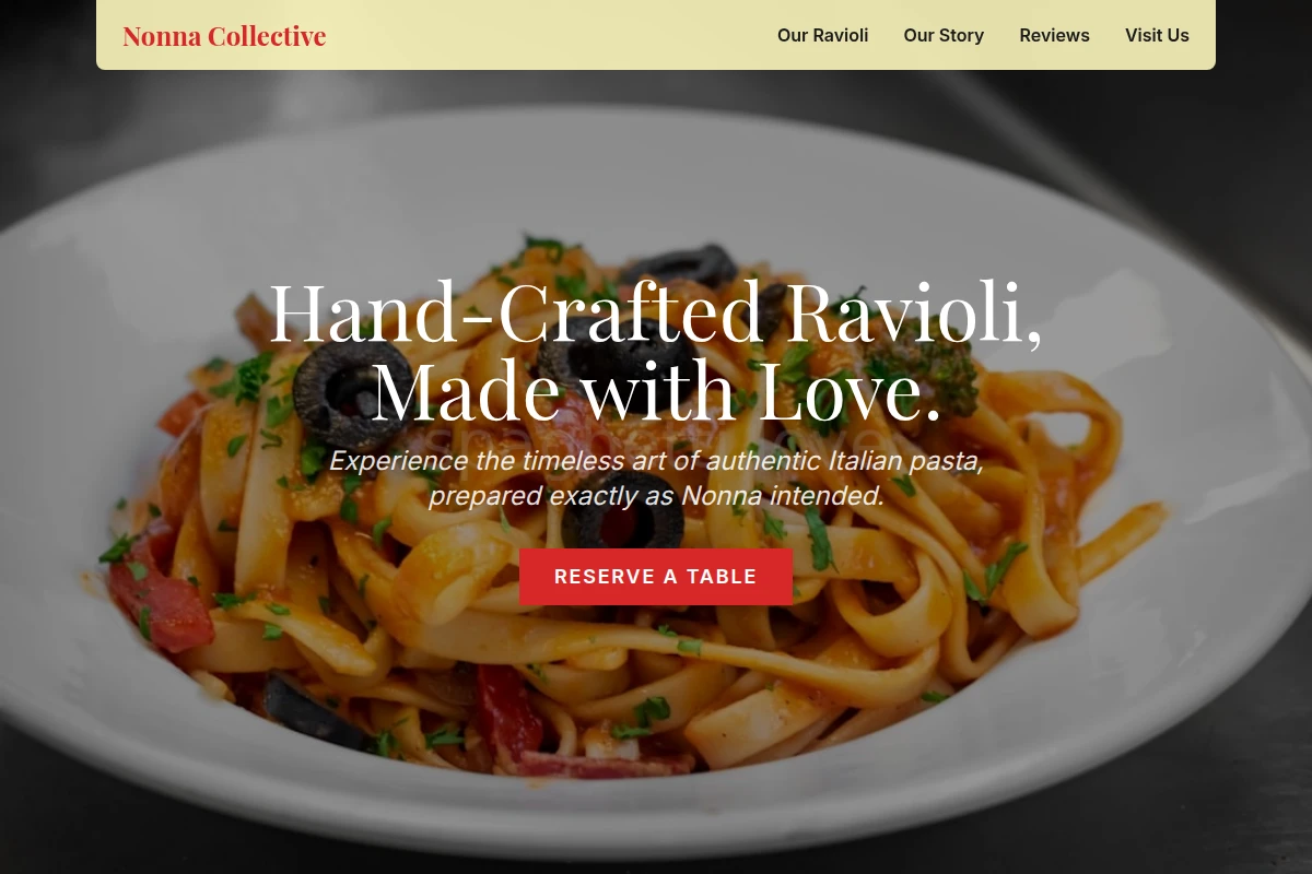 ravioli Italian Food