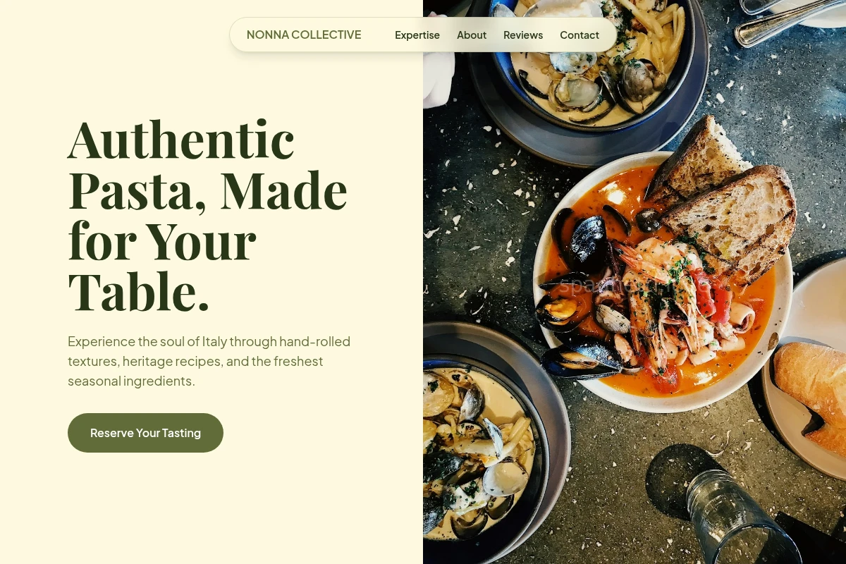 fresh Italian Food