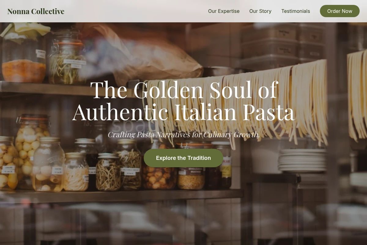 semolina Italian Food
