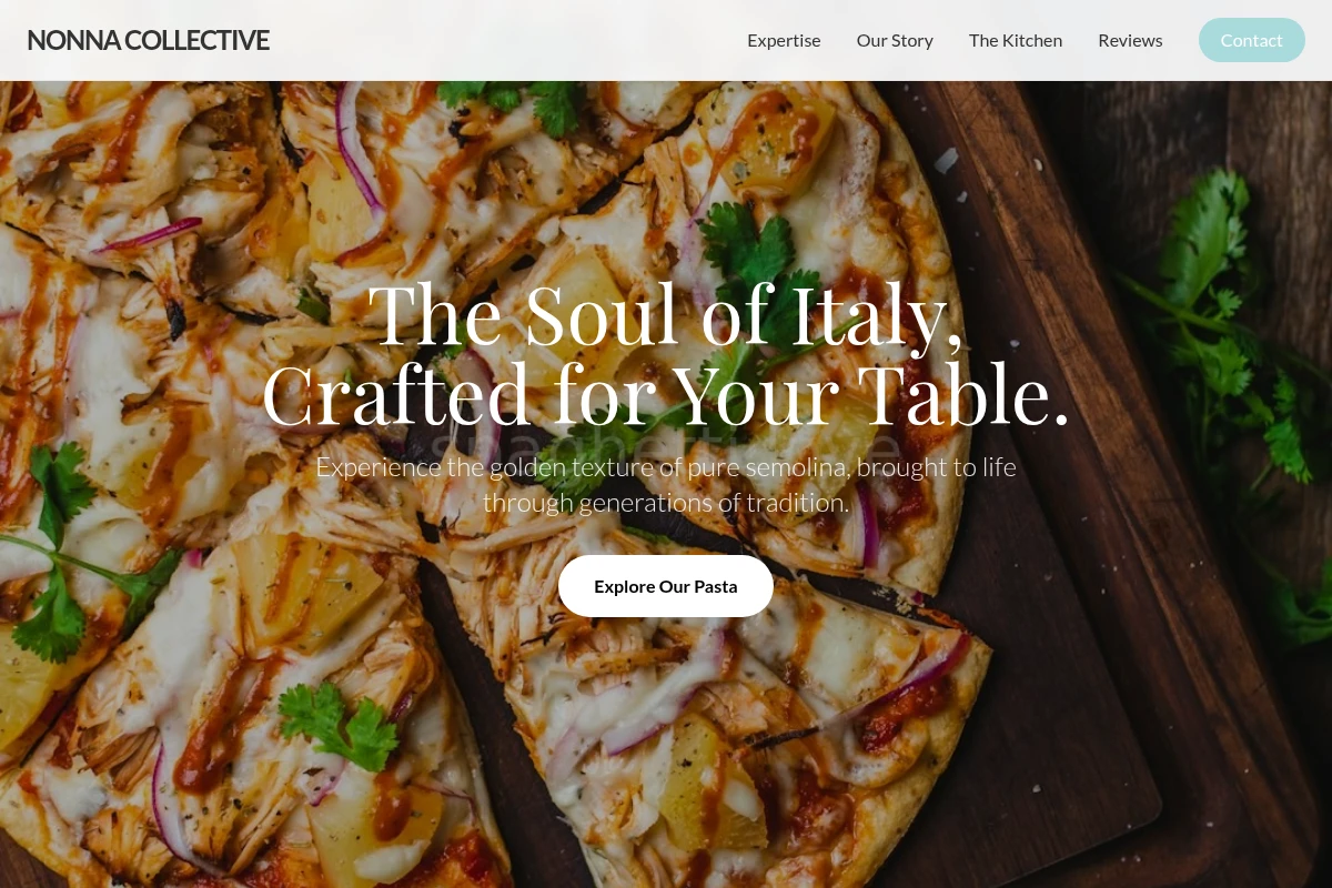 semolina Italian Food