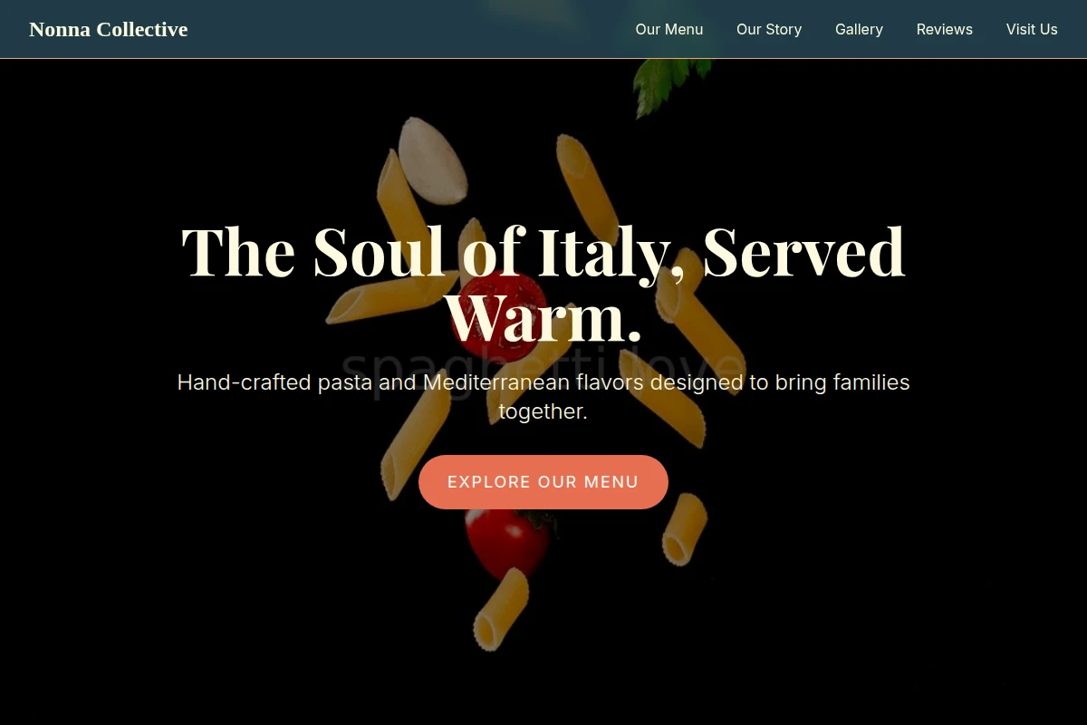 mediterranean Italian Food