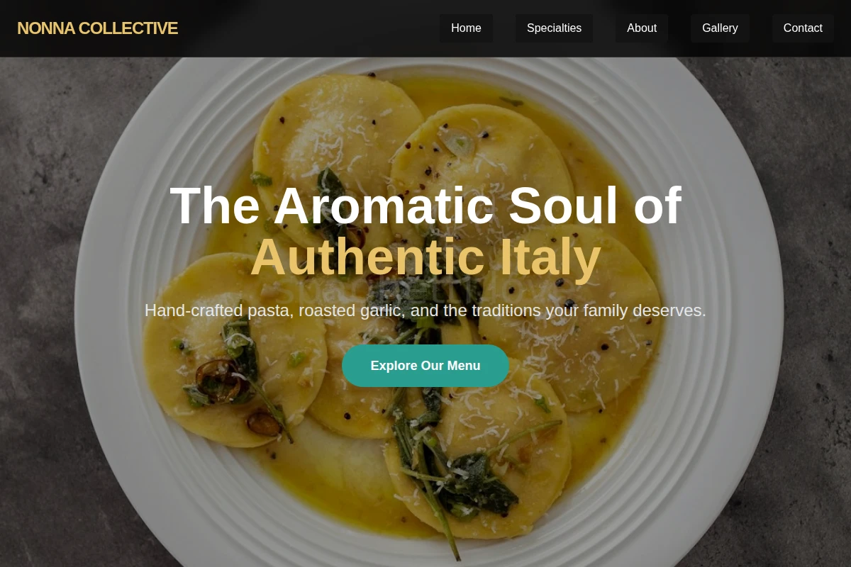 garlic Italian Food