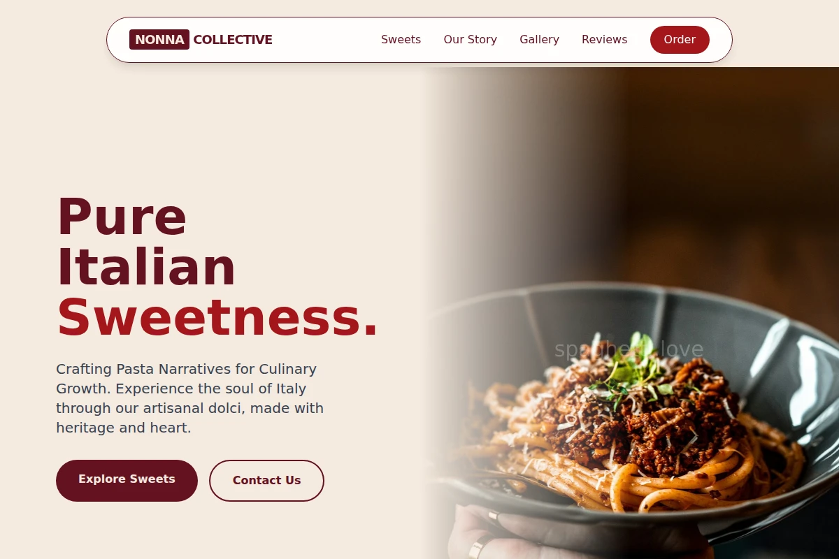 dolci Italian Food