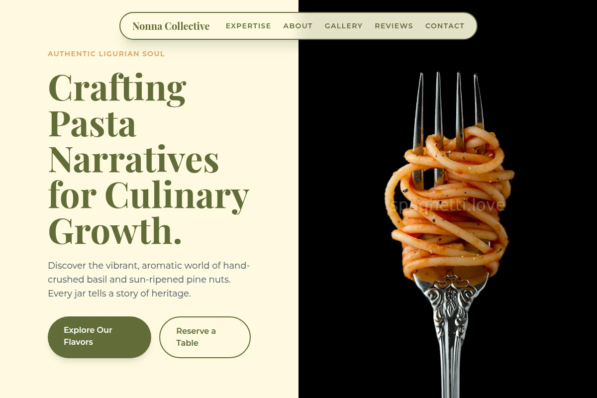pesto Italian Food