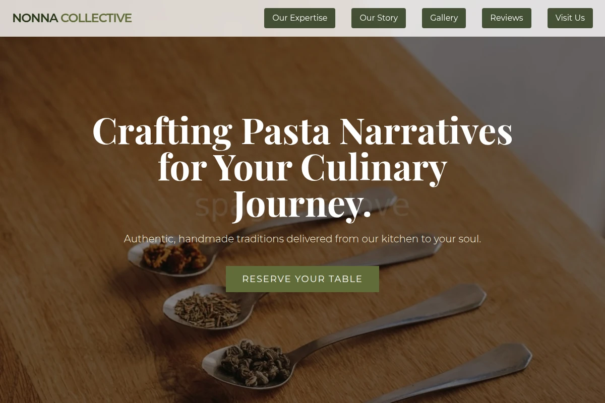 trattoria Specialty Food